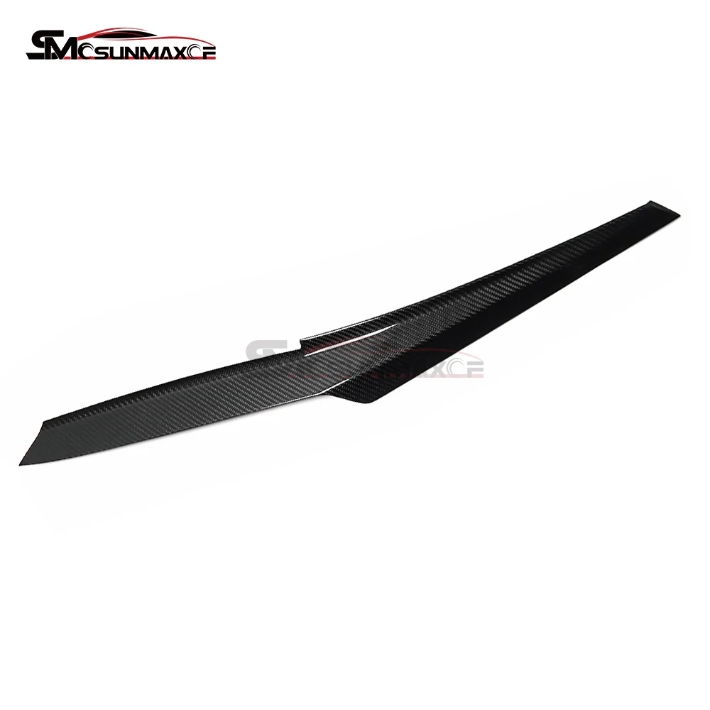 For BMW 2 3 4 Series G20 LCI G21 G22 G42 Facelift 2022 2023 LHD Carbon Fiber Center Console Dashboard Gear Panel Cover Trim
