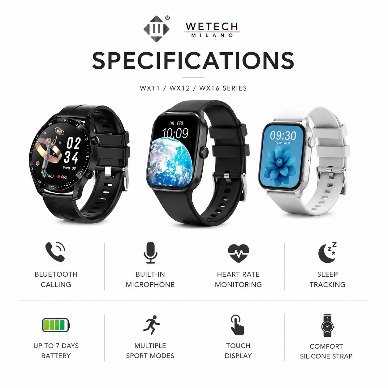 Smartwatch con funzionalità di chiamata Bluetooth, per uomo e donna, monitoraggio della frequenza cardiaca, del sonno e dello stress, 123 modalità sportive, autonomia della batteria fino a 7 giorni,