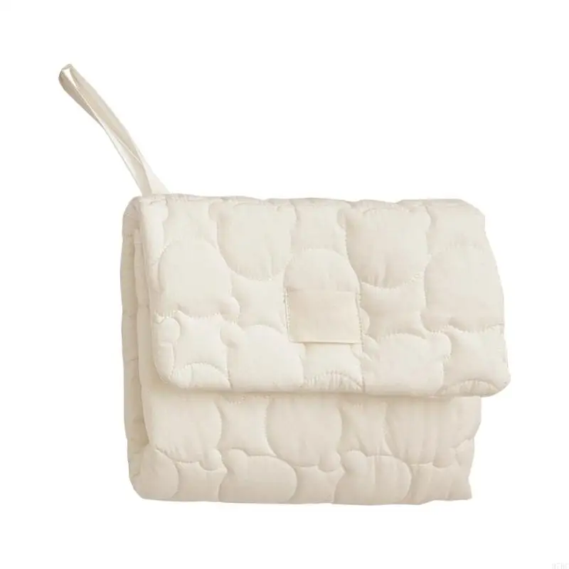 

97BC Lightweight Travel Friendly Baby Diaper Changer Mat Soft Breathable Cotton Diaper Pad for Newborns and Outdoor Activity