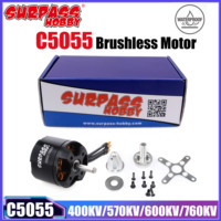 SURPASS HOBBY C5055 400KV 570KV 600KV 760KV Brushless Motor for RC Airpalne Fixed-wing Helicopter Aircraft Fighter Planes Glider