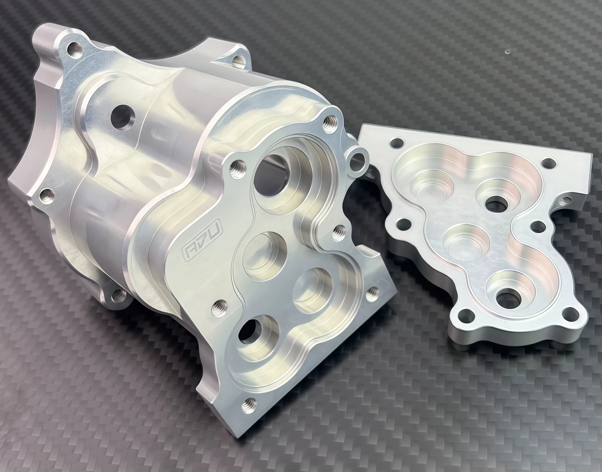 CNC 7075-T6 Reinforced Aluminum Gearbox Housing For CROSSRC 1/6 EMO XX Dinosaur Stegosaurus Thunder RC Crawler OP Parts