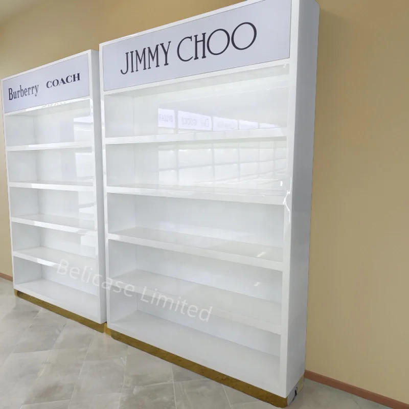 customized.High End Perfume Shopping Mall Counter Display Cabinet with Lighting Perfume shop Luxury Perfume Showcase