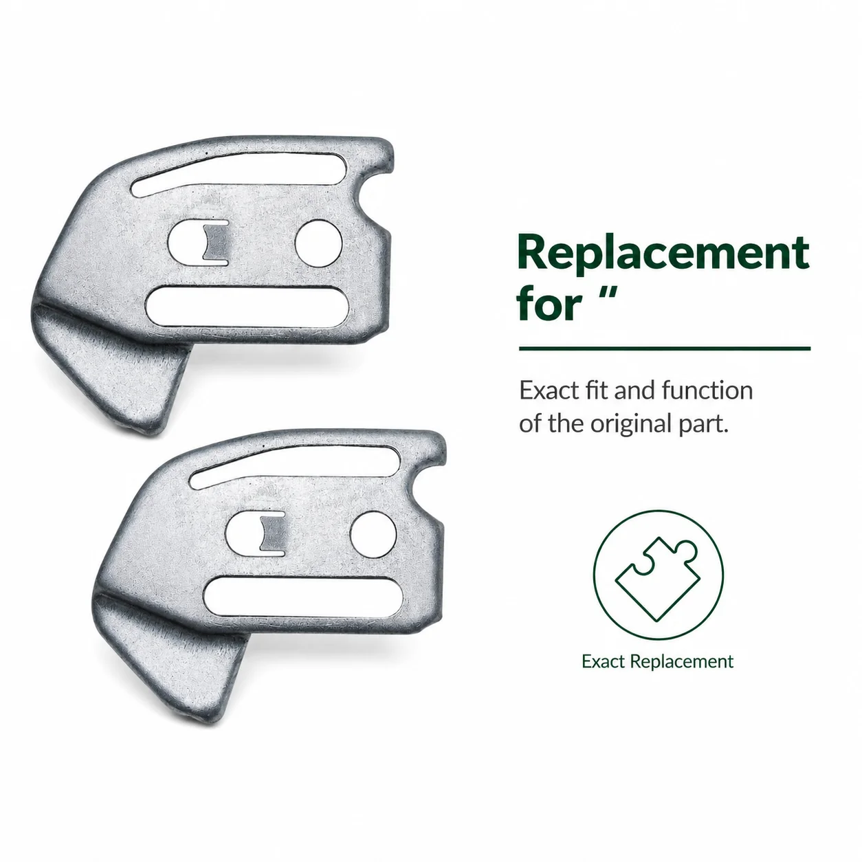 2pcs Chain Guide Bar Mounting Plate Kit For Partner 350 351 Chainsaw Replacement Parts Bar Mount Plate Kit Saw Accessories