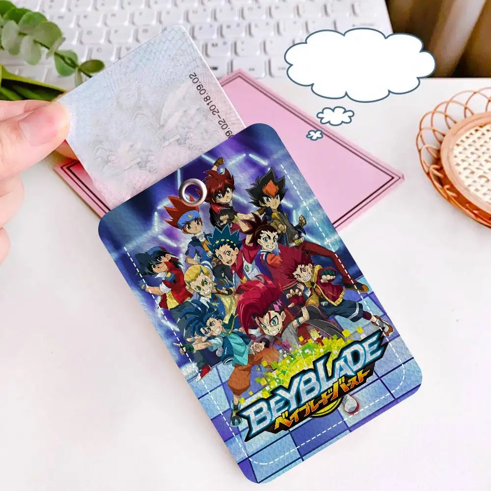 أنيمي b-Beyblade انفجار 2025 مكتب التموين الرجال والنساء بطاقة الائتمان Keyrings بطاقة الطالب حامل بطاقات التعريف الشخصية بطاقة حامل الاعتماد #6