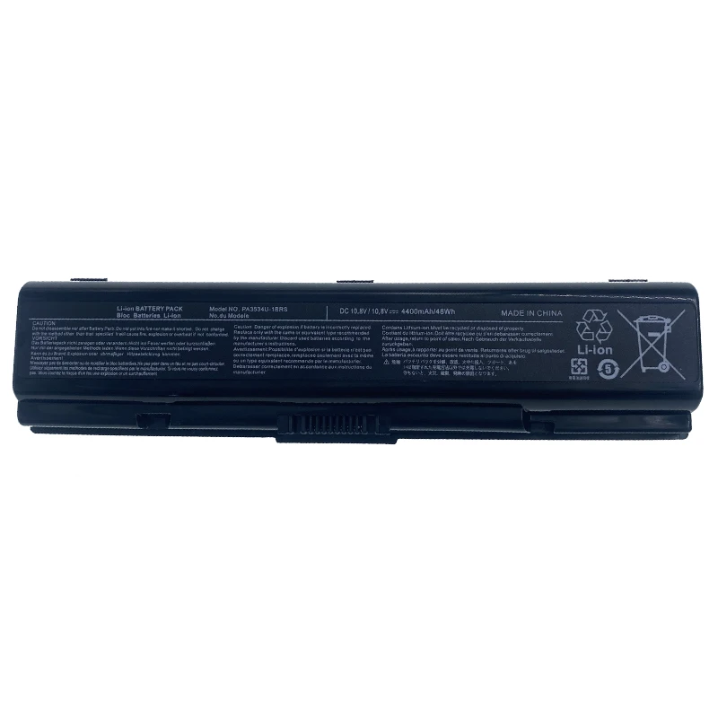 Imagem -03 - Bateria do Portátil para Toshiba Satellite A200 A210 A300 A350 L300 L500 L500d Pa3533u Pa3534u Pa3535u1bas Pa3534u