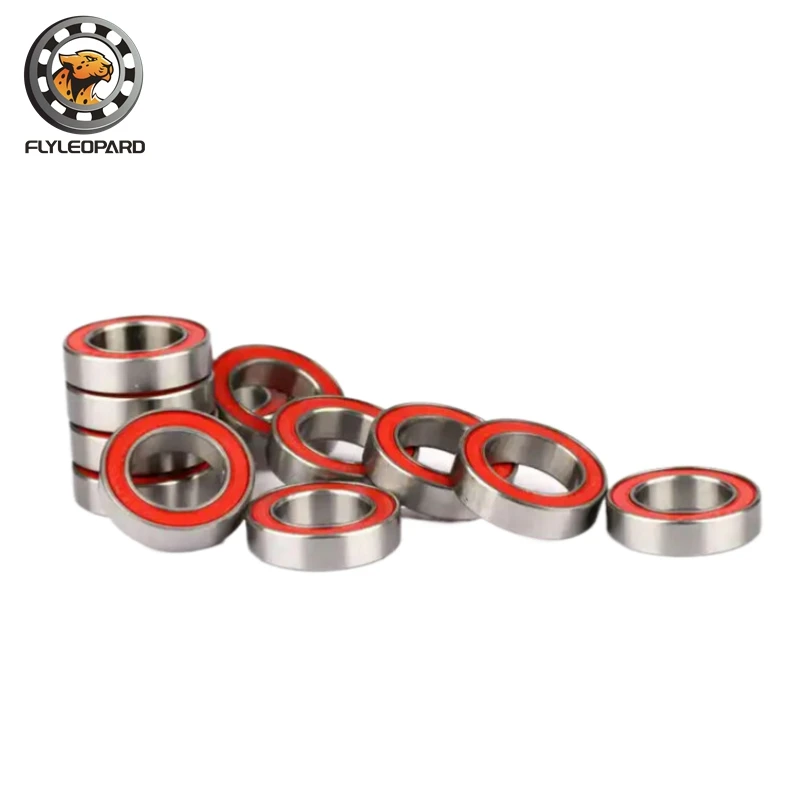 10PCS 17287-2RS MR17287 17287 17287RS Bearings17x28x7mm For Bike Wheels Bottom Bracket Repair Ball Bearing