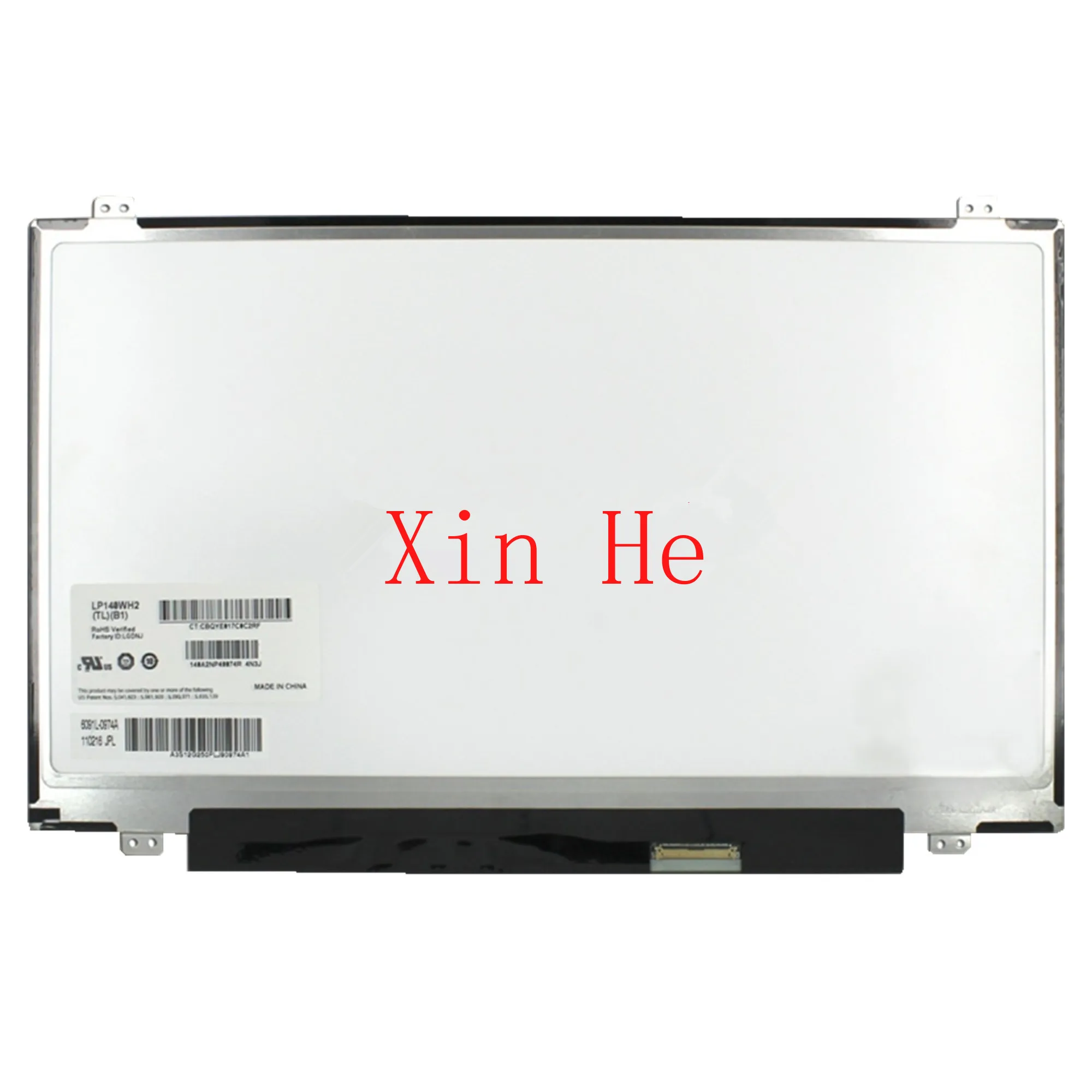 

LP140WH2-TLB1 B140XW03 V.0 HB140WX1-300 N140BGE-L32 BT140WG03 LTN140AT20 LCD Screen 1366*768 LVDS 40 Pins