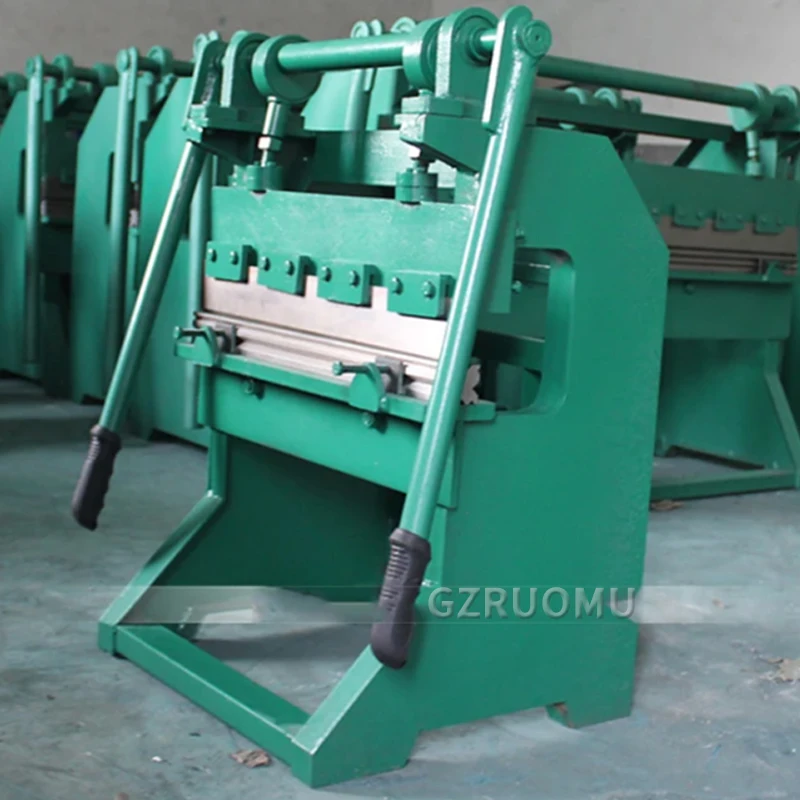 1.3M Semi-Automatic Bending Machine Desktop Manual Right-Angle Label Folding Machine Aluminum Plate Iron Sheet Folding Equipment