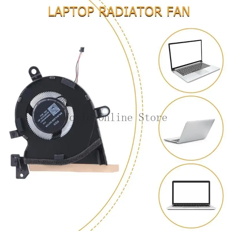 Radiadores notebook 4pin DC5V GPU GPU Filming para ROG X13 2023 87HC