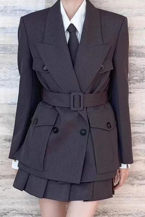

2026 Spring and Autumn Women's Suit Jacket Loose Commuter Jacket