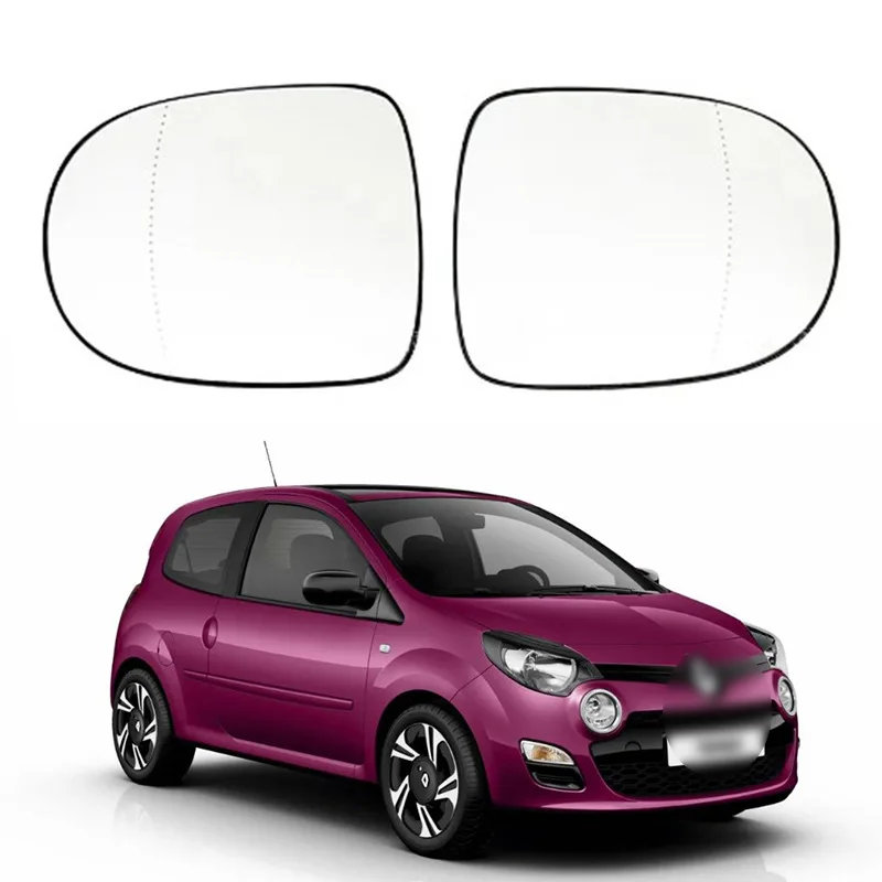 For 09-14 Renault Clio 3 Twingo Modus Heated Rear View Reversing Lenses