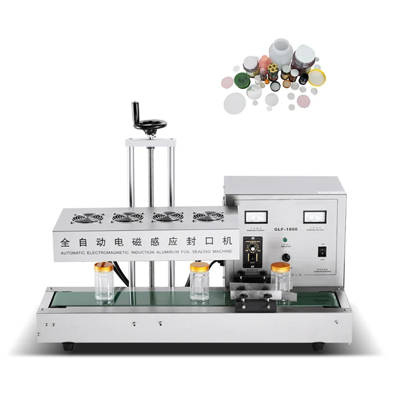 

New Arrivals Semi-automatic Bottle Aluminum Foil Sealer Automatic Continuous Induction Plastic Bottle Sealing Machine