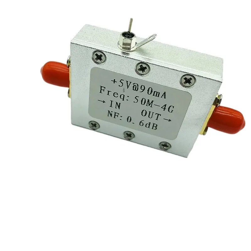 Ultra Low NoiseNF=0.6dB High Linearity 0.05-4GBroadband Amplification LNA Input ต่ําสุดโมดูล RF