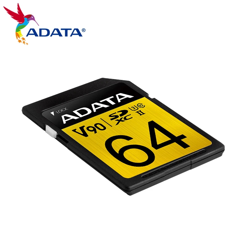 Imagem -02 - Adata-cartão sd Original para Câmera Cartão de Memória Flash Alta Velocidade Máxima até 290 Mbps Vídeo Ultra hd Sdxc 64gb 128gb u3 8k