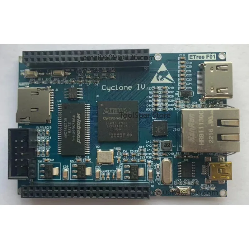 Carte de développement FPGA Cyclone IV, SDRAM, Gigabit Ethernet, USB, port série virtuel, module d'interface HDMI