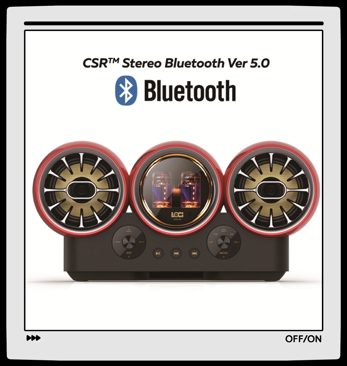 T20 튜브 앰프 블루투스 스피커, 슈퍼 베이스 붐 박스, 무선 스테레오 서브우퍼 지원, TF, USB, AUX, 원격 제어, 50W