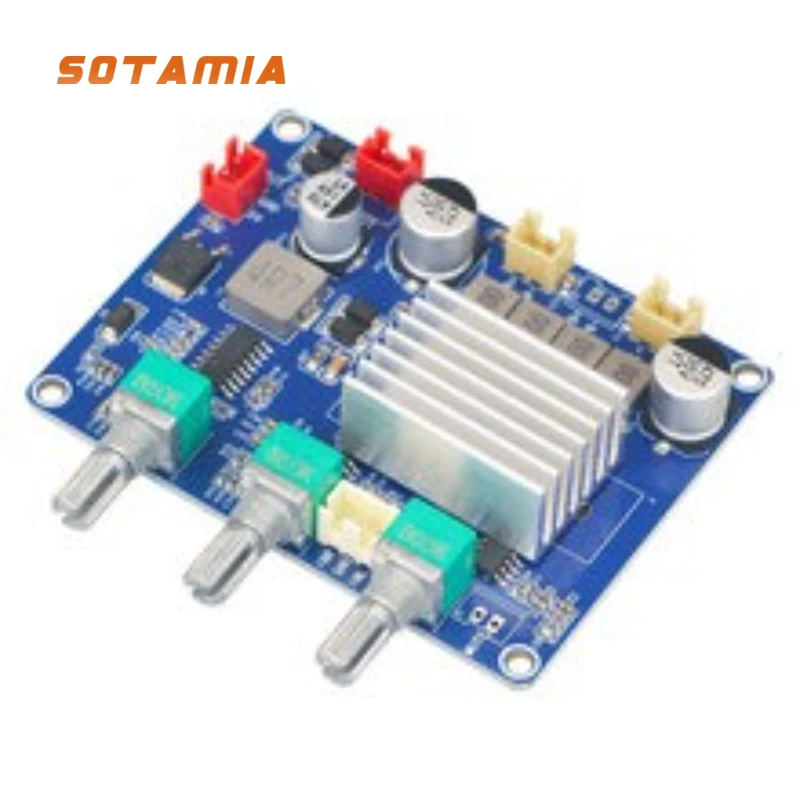 SOTAMIA TPA3116 الصوت مكبر كهربائي مجلس ثنائي القناة 50 واط * 2 عالية الطاقة عالية الدقة وحدة الصوت DC12 15 فولت صندوق الصوت