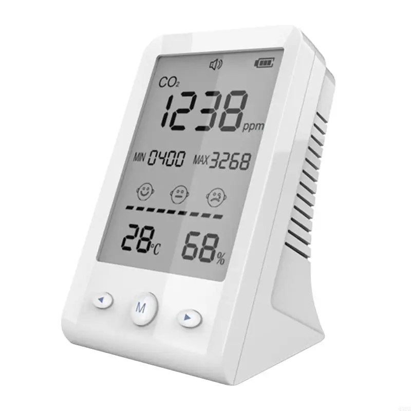 Q39B Carbon Dioxide CO2 Detector with Min Display Temp Humidity