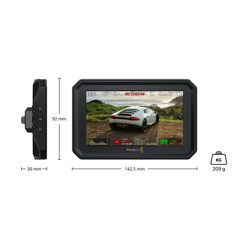 Blackmagic PYXIS Monitor Adjustable High Brightness Touch Screen Display
