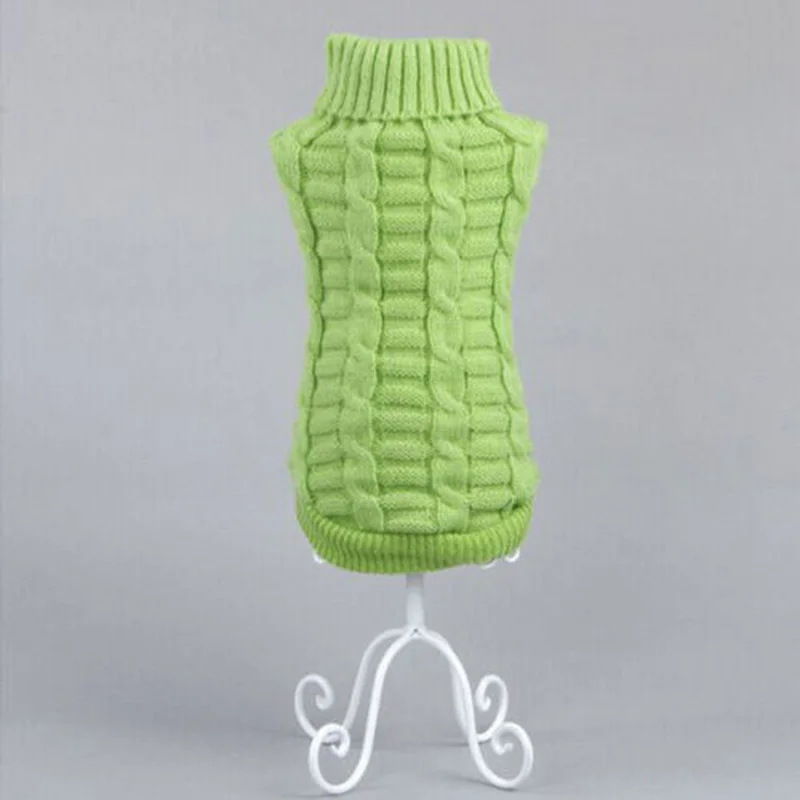 Large Small Cute Pet Dog Knitwear Outdoor Warm Puppy Coats Sweater Clothes Jumper