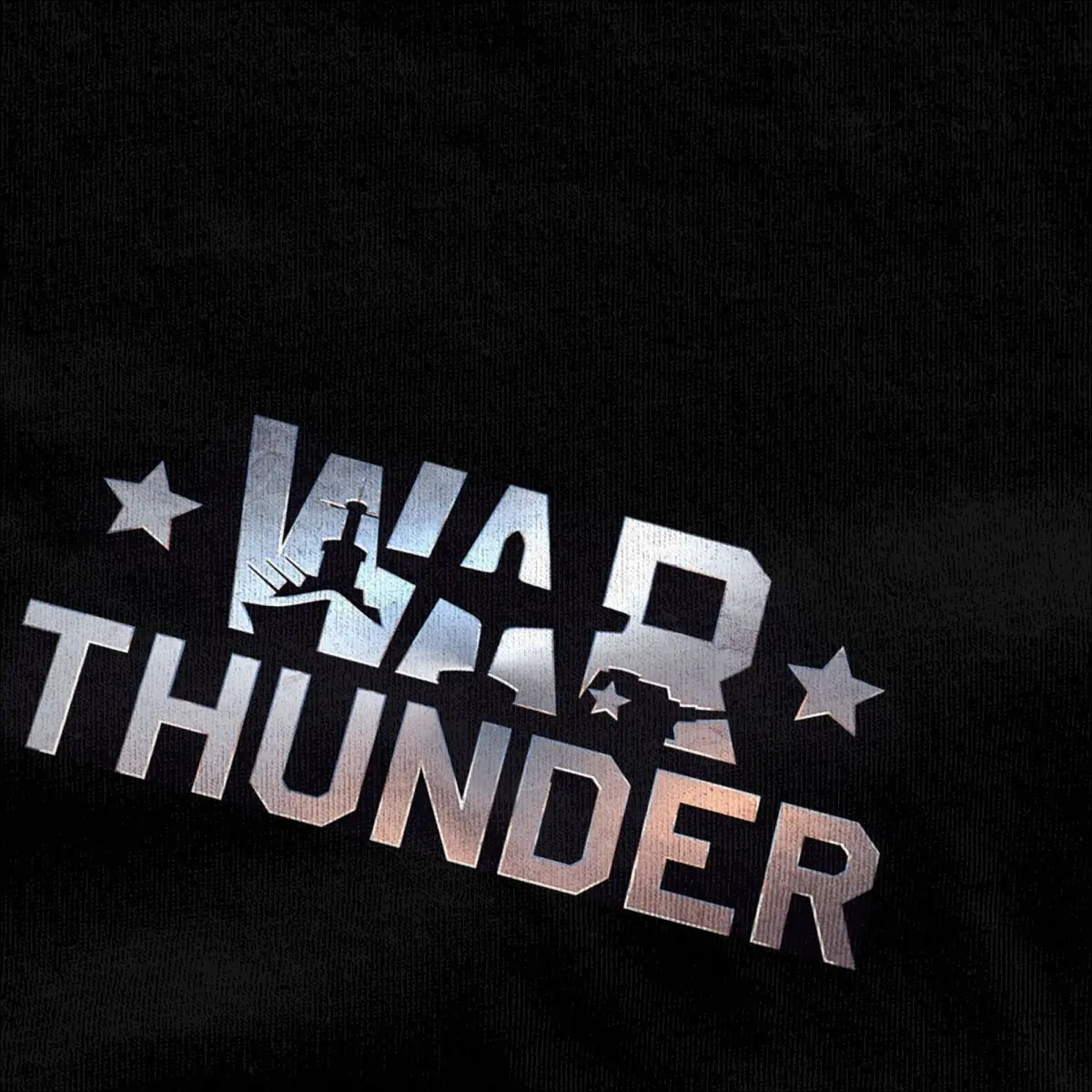 Funny War Thunder Logo T-Shirts Men Women\'s Crew Neck 100% Cotton Short Sleeve Tees Summer Clothes