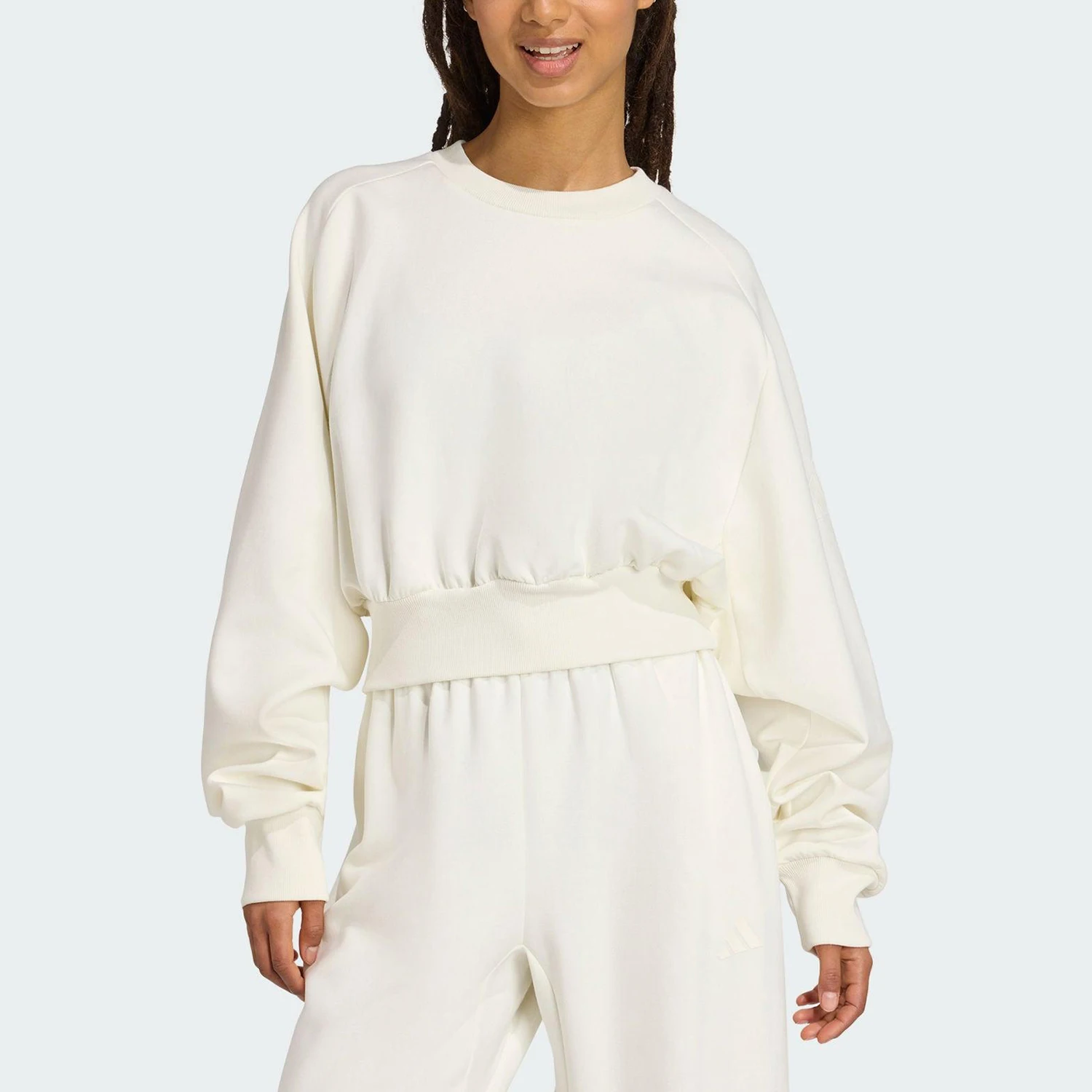 sweat-shirt-a-col-rond-a-manches-courtes-pour-femme-adidas-authentic-automne-2025-jv9893