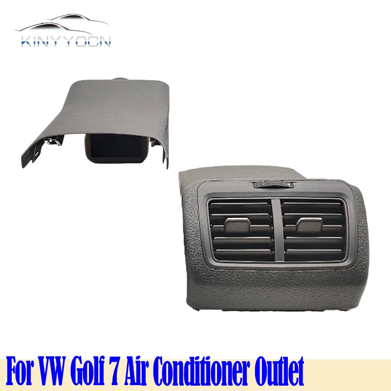 

For VW Golf 7 Air Conditioner Outlet Front Panel Grille AC Air outlet Adjustment Knob Center Console Dashboard