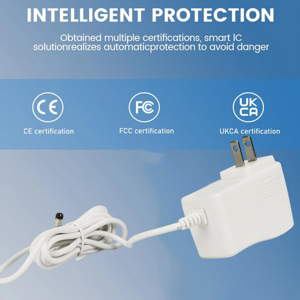 24V AC DC Adapter for Homvana H101 Cool Mist Humidifier with Input 100 240V and Integrated Over Current Protection