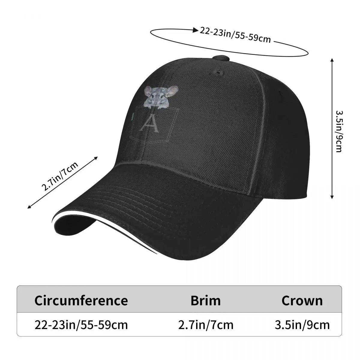 Alberchilla de poche-casquette de baseball personnalisée, chapeau de fête en mousse, chapeau de golf, chapeau de plage, nouveau dans les casquettes, femmes et hommes