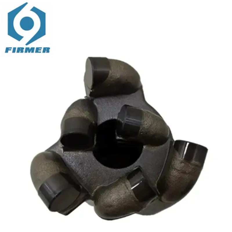 55mm-133mm PDC Diamond Drill Bit Mining Machine Parts Water Well Drilling High Abrasion Resistance Hard Rock Drilling Bit