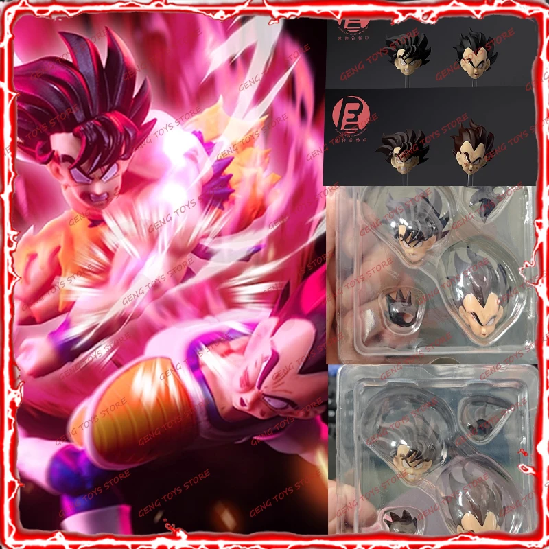 

In Stock RE CUSTOM Dragon Ball Son Goku Vegeta Fighting Set Headsculpt Action Figures Collectibles Accessories Model Toy Gifts
