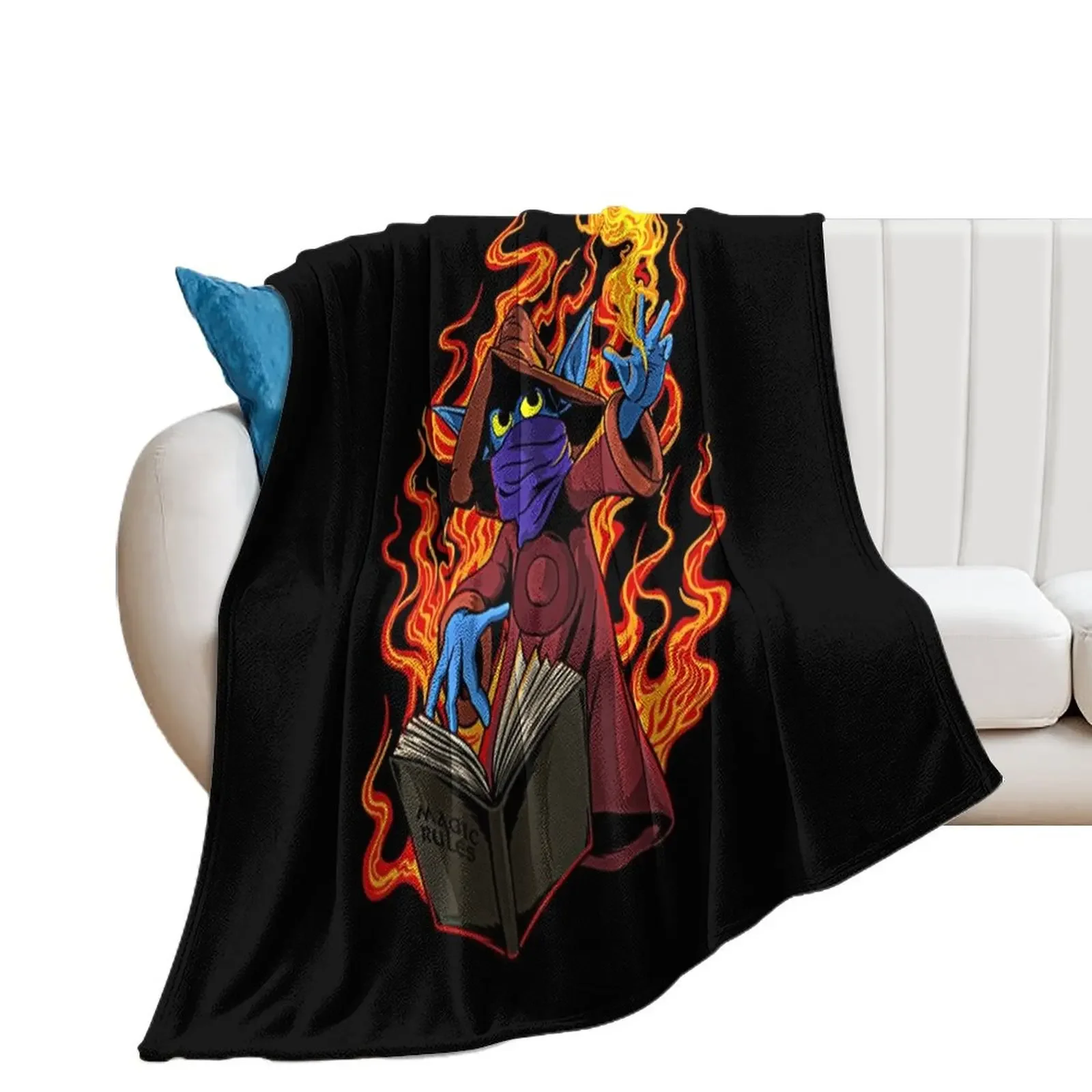 

Orko the Sorcerer Throw Blanket Shaggy Blankets For Sofas Decorative Sofa Blankets