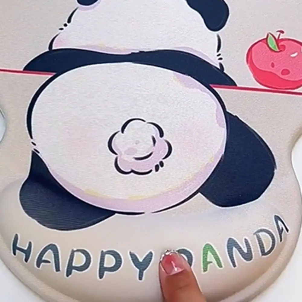 الأيدي الحرس الباندا عدم الانزلاق وسادة المعصم بقية اليد دعم ثلاثية الأبعاد عدم الانزلاق الفئران حصيرة لينة Kawaii ثلاثية الأبعاد ماوس الوسادة أدوات الكتابة