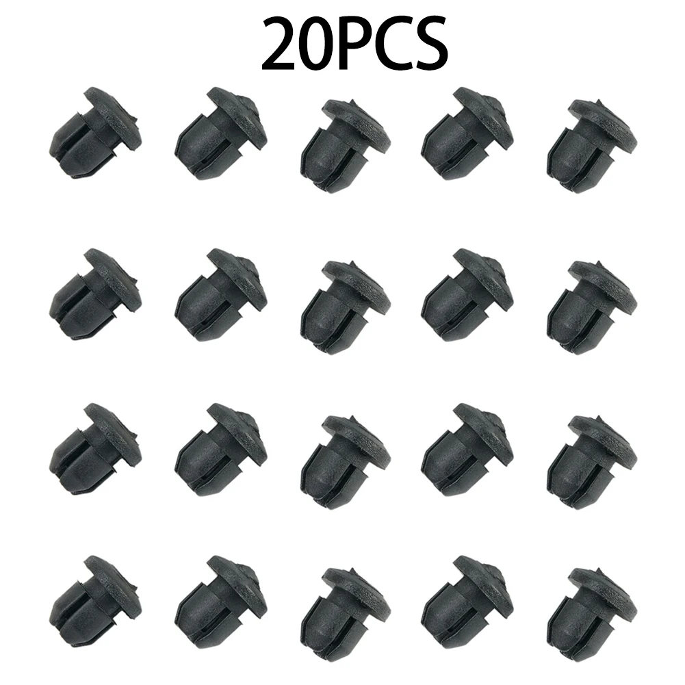 20pcs Car Fairing Rivet Setting Panel Fastener Clips 8mm Plastic Rivets For Honda Blackbird CBR1100 Pan-European ST 1300