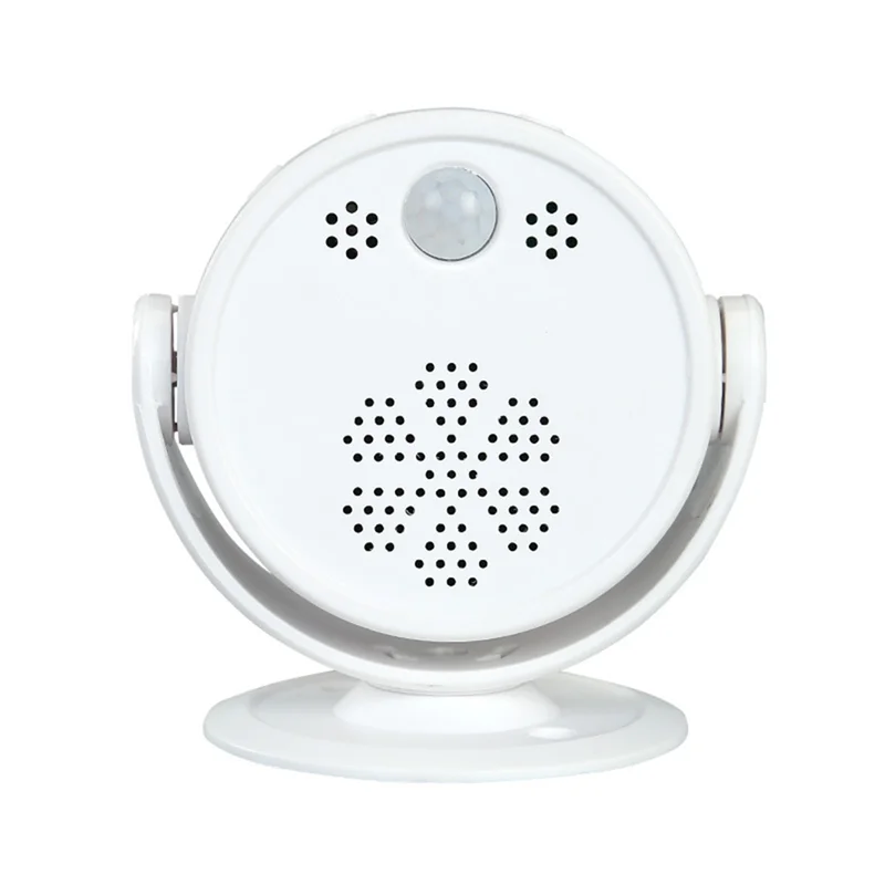 【Flash-Deal!】Welcome Ring Voice Prompter Anti-Theft Audio Entrance Greeting Infrared Induction Voice Reminder Sound Speaker