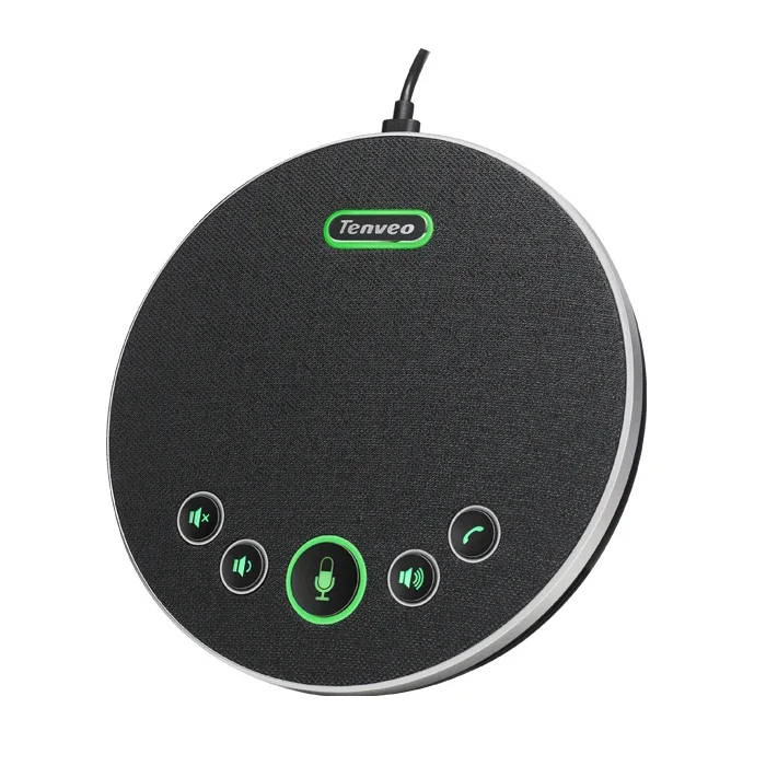 Hot Sale Portable Omni-directional Wireless Audio Conference System Wireless Speakerphone With Microphone For Conferences