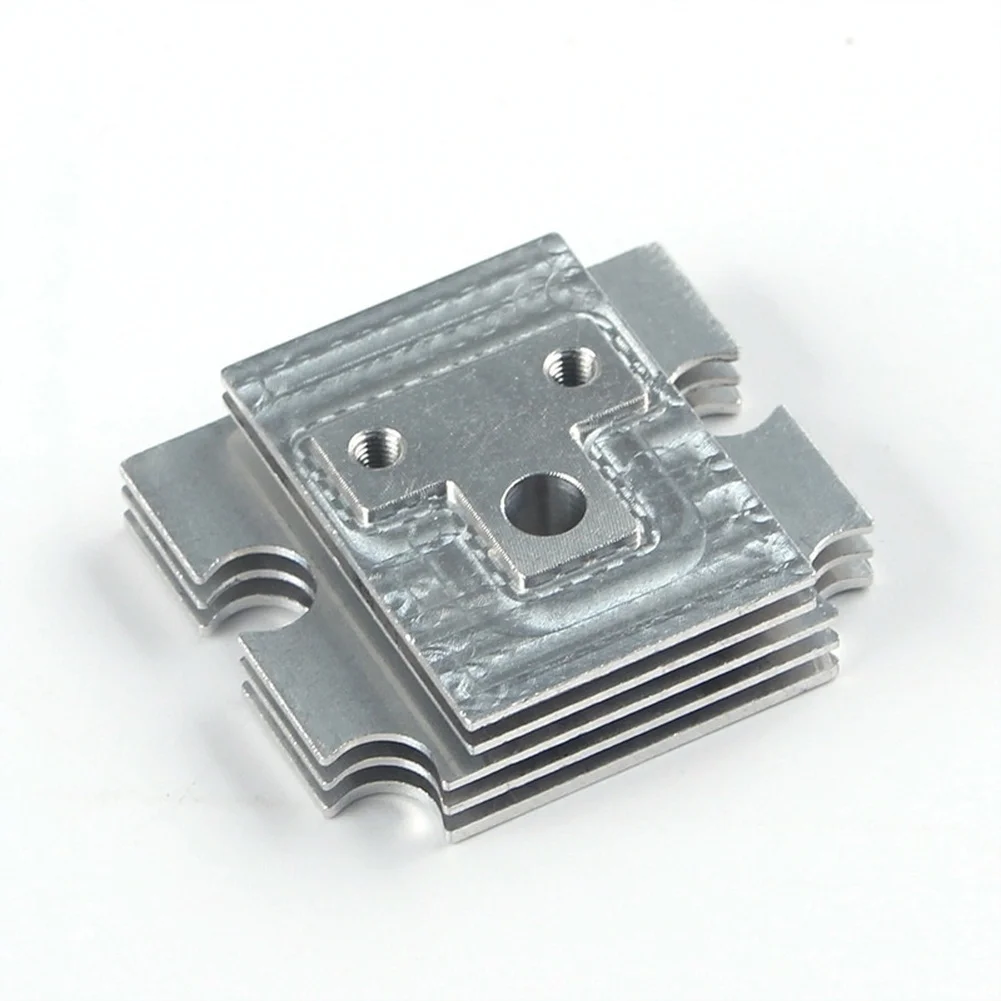 Aluminum Heat Sink for K2 SE For 3d Printer Extruder Hot End with Finned Structure for Efficient Heat Dissipation 1pc