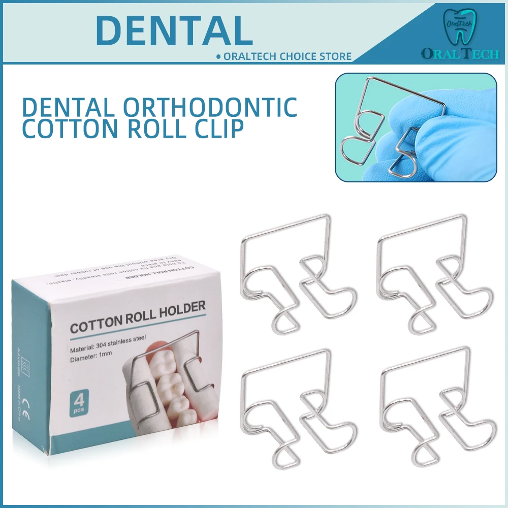 

Стоматологический ортодонтический зажим для рулонов хлопка, автоклавируемый держатель для рулонов хлопка из нержавеющей стали, стоматологические лабораторные инструменты