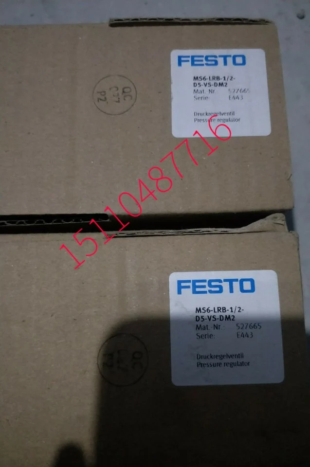 Festo FESTO Pressure Reducing Valve MS6-LRB-1/2-D5-VS-DM2 527665 Genuine In Stock