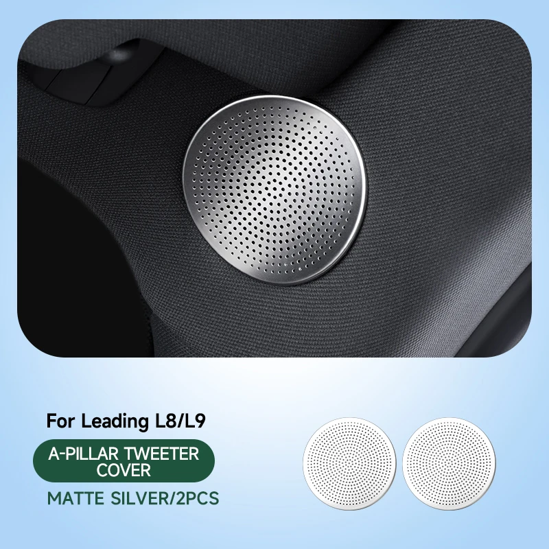 

Suitable for Leading Ideal Lixiang L7 L8 L9 2022-2023 Car A-Pillar Roof Stainless Steel Protective Cover Car Interior Accessorie