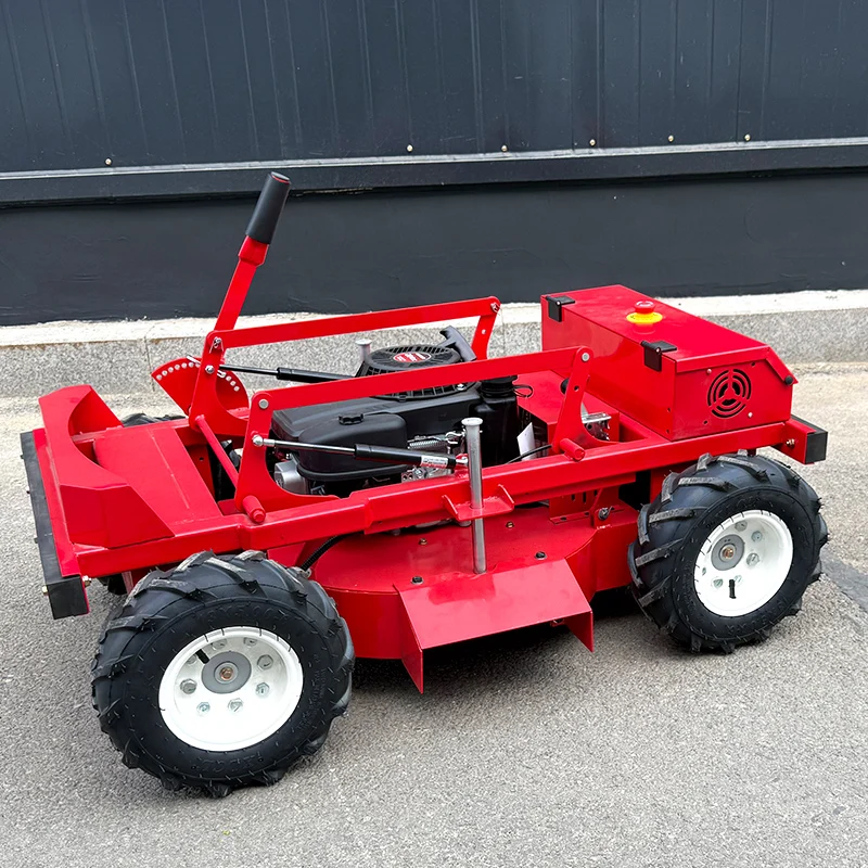 تخصيص التحكم عن بعد جزازة العشب ذكي إزالة الأعشاب الضارة روبوت 4WD EPA محرك CE المعتمدة الأدوات الزراعية