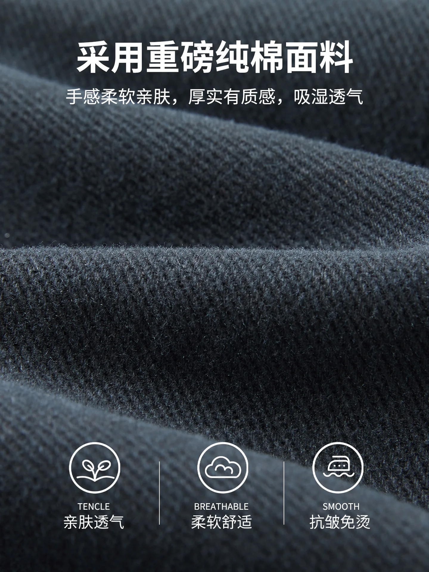 DUKEEN Heavyweight 100% Cotton Straight-Leg Pants for Men Loose Fit Cargo Trousers Vintage Workwear Fall Winter Casual Pants