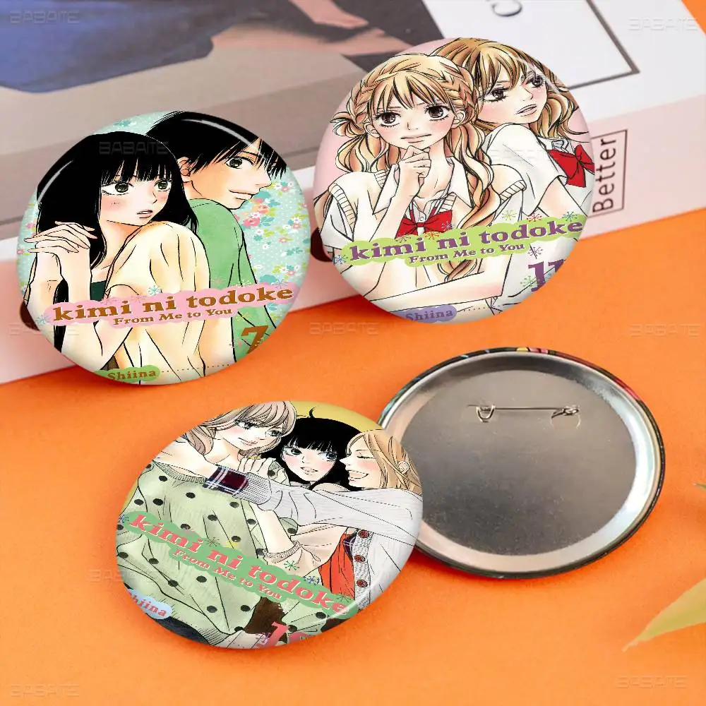 كيمي ني تودوك مني إلىك أنيمي زر دبوس بروش اليدوية للملابس الكرتون شارة ظهره الديكور مجوهرات اكسسوارات #2