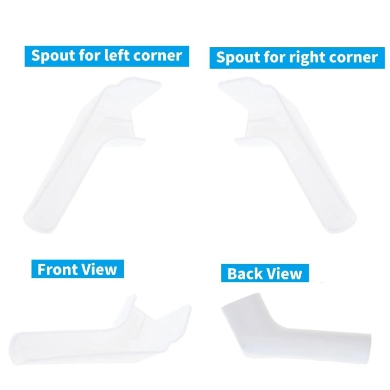 

Campers Gutter Extensions Rain Gutter Spouts For Trailer Motorhome Extender Left And Right Enhances Rainwater Drainage