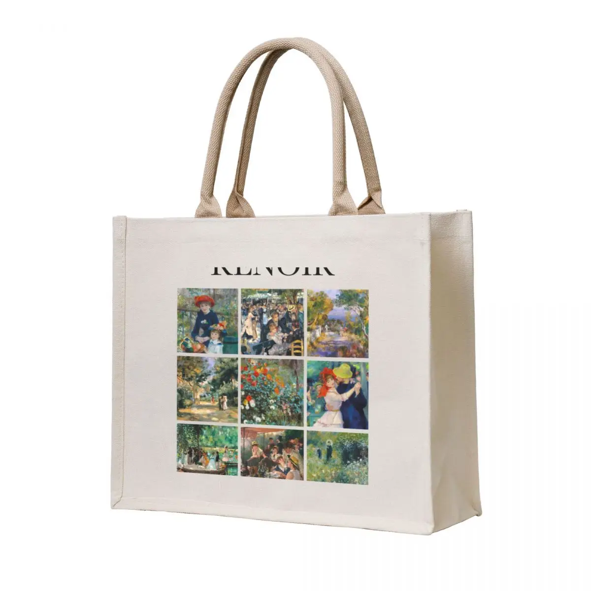 

Renoir - Collage Tote Bag Canvas bag tote bag men's Women's bags shopping