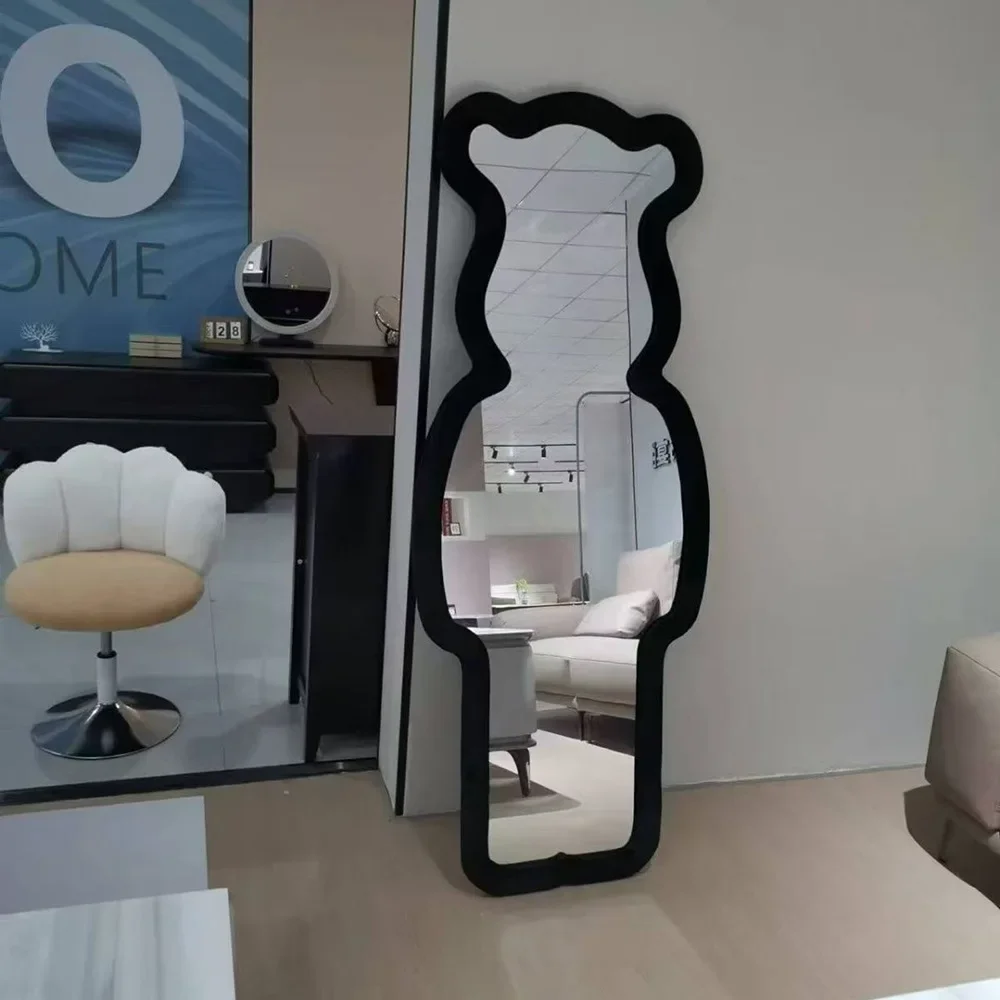 Internet celebrities ins home decoration full body fitting mirror full length mirror