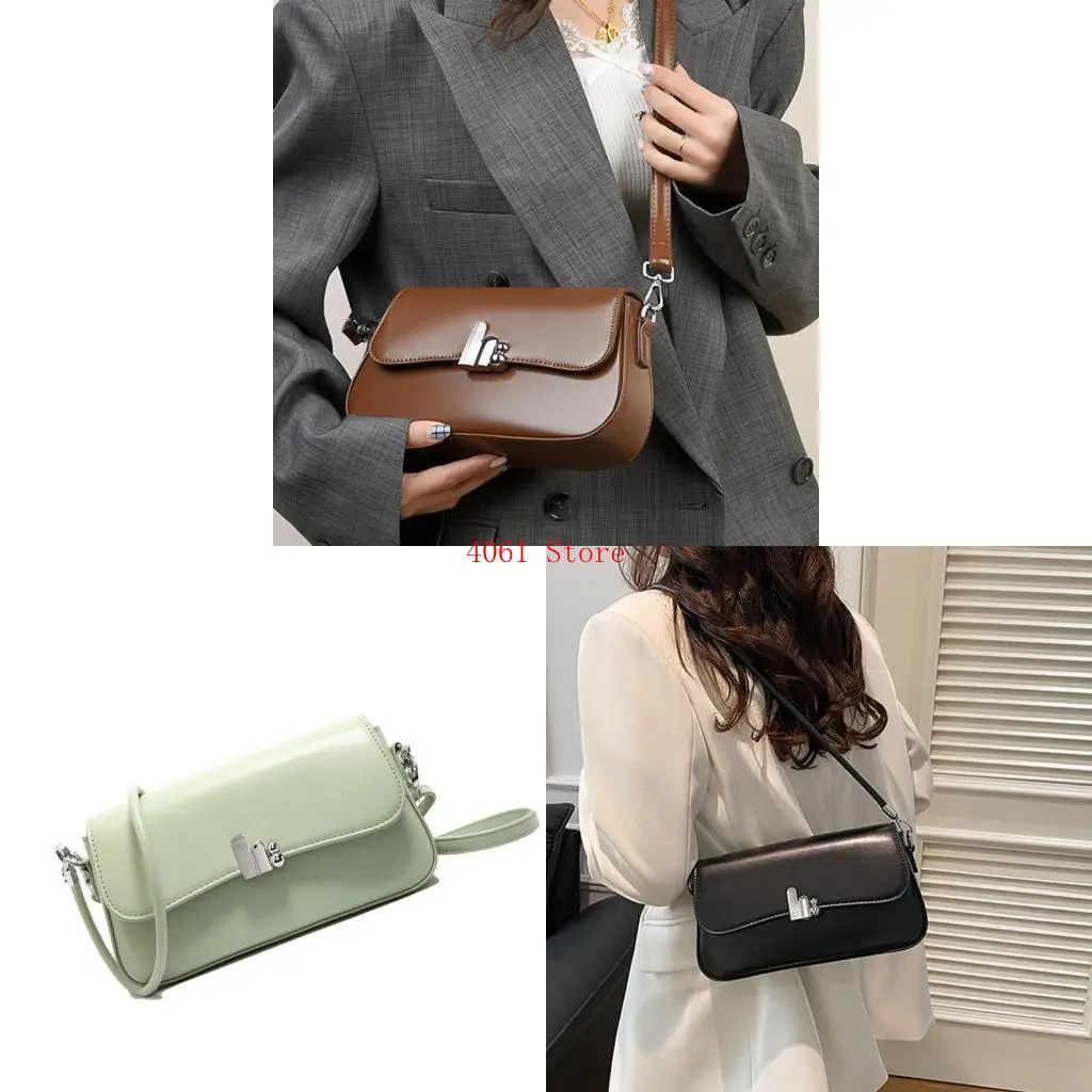 

Women's Shoulder Bag Practical PU Leather Armpit Bags Crossbody Purse for Work