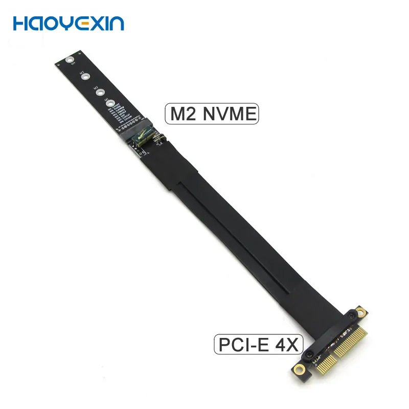 PCIe 4x extension cable M.2 NVMe SSD adapter board supports PCI-E 3.0 x4 full-speed Support M2 to PCI Express 3.0 X4