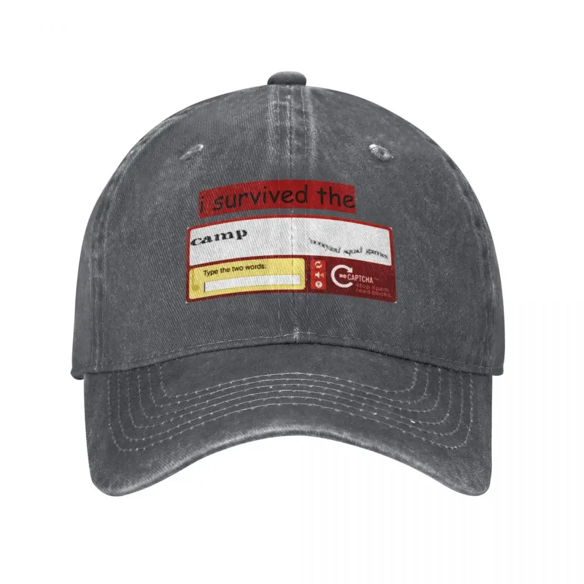 I survived Camp Boneyard Captcha Baseball Cap Beach Anime Woman Hats Men's