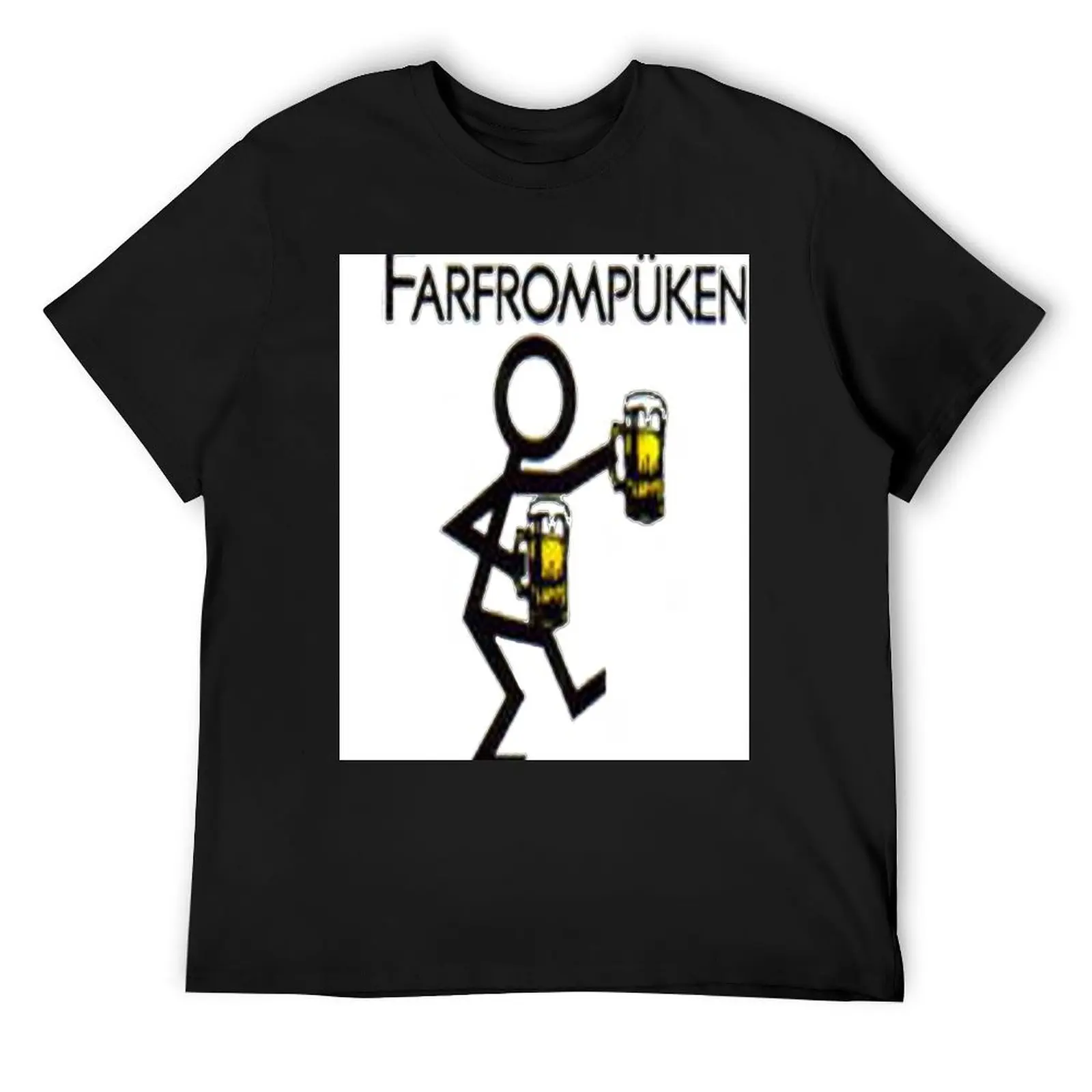 

Футболка Farfrompukin, мужская одежда в стиле аниме, толстовки, мужские